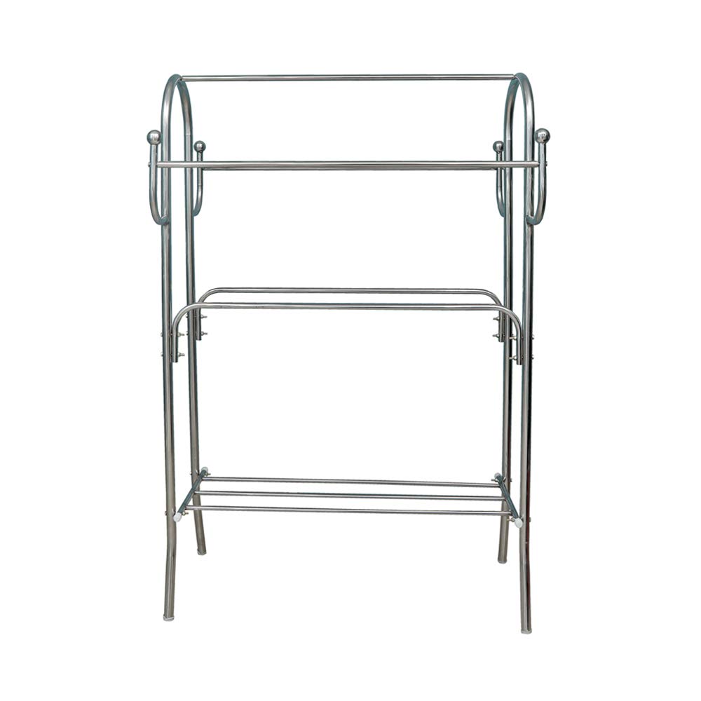 Stainless Steel White Saree Hanger Stand, For Shopping Mall at best price  in Coimbatore
